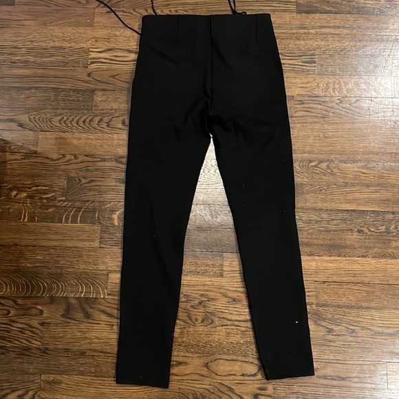 Zara Trafaluc Legging Collection With Laced Up Front Size M - Picture 4 of 5
